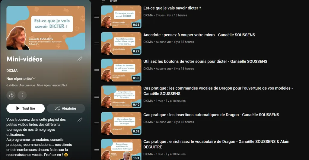 Dictée vocal Dicma annecdotes clients à Montpellier