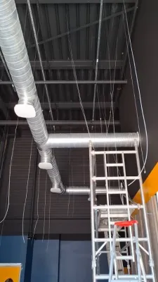 Installation d'une climatisation gainable Mitsubishi aux Pennes Mirabeau