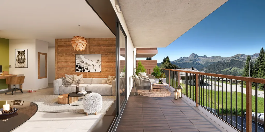 À VENDRE – Appartement T3 skis aux pieds à Crest-Voland | Chalet Varoche