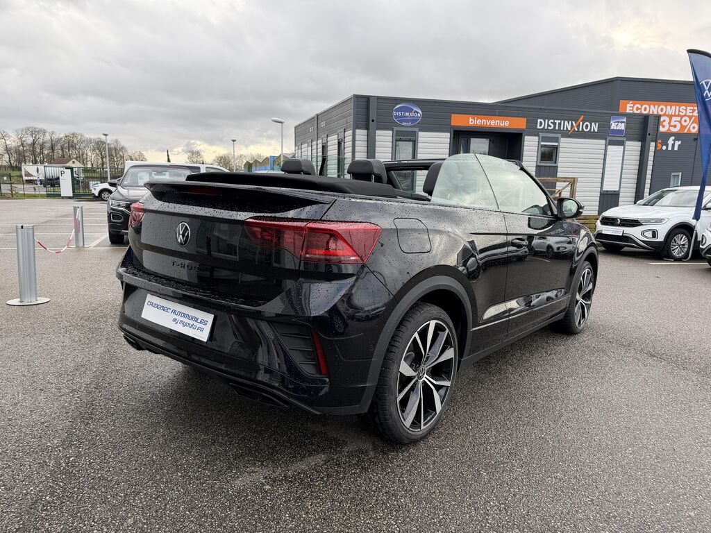 Volkswagen T-Roc Cabriolet R-Line DSG7 d’occasion proche Rouen – Essence Automatique