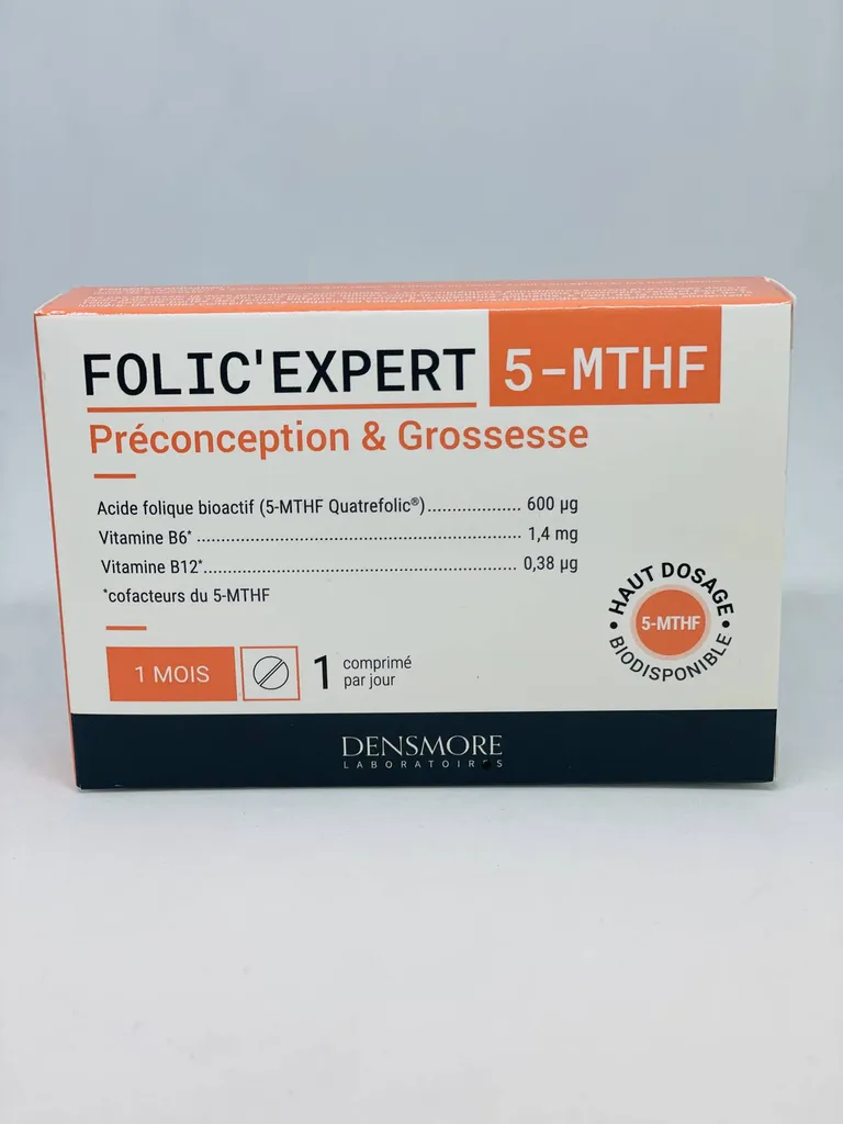 folic'expert acide folique en pharmacie