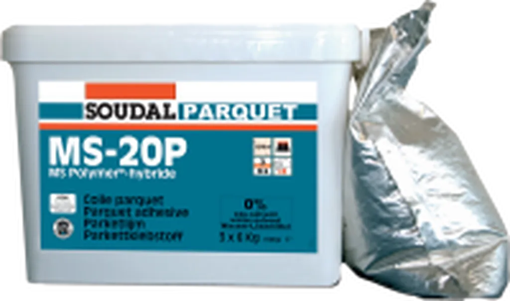 Colle élastique mono-composante pour encoller les parquets massifs ou contrecollés