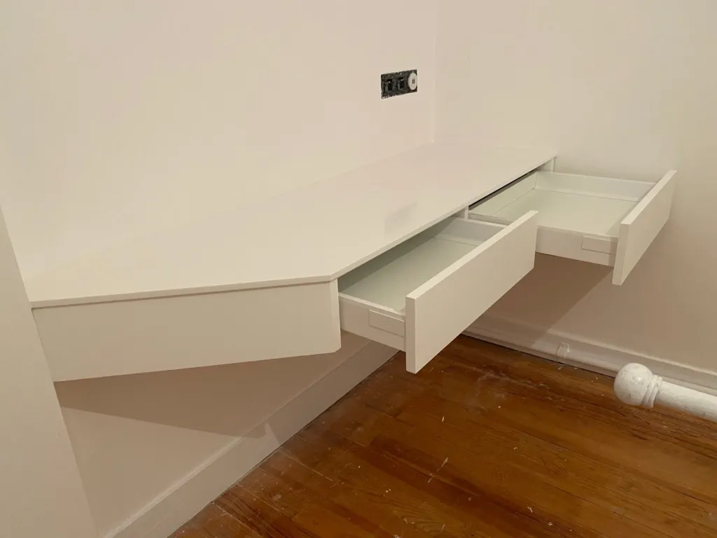 Fabrication de bureau en bois sur mesure à Bordeaux