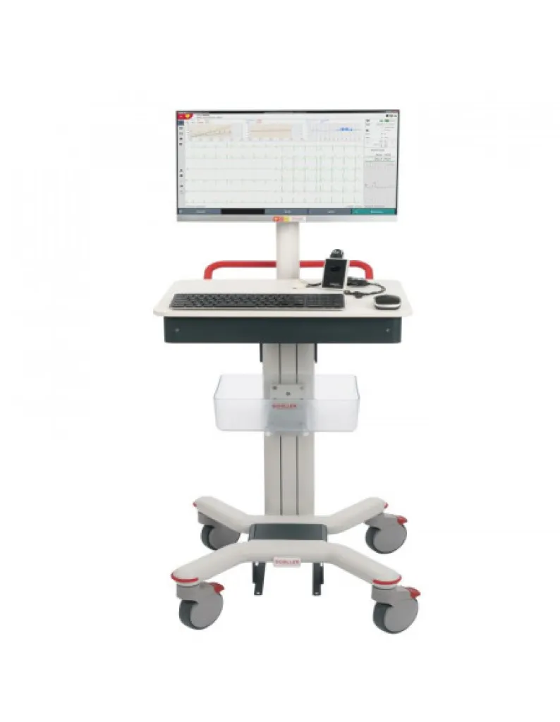 Cardiovit CS-104 Schiller : système ECG complet avec PC, écran tactile, acquisition MS-12 USB ou Bluetooth, prêt à l'emploi pour les examens ECG à Lille