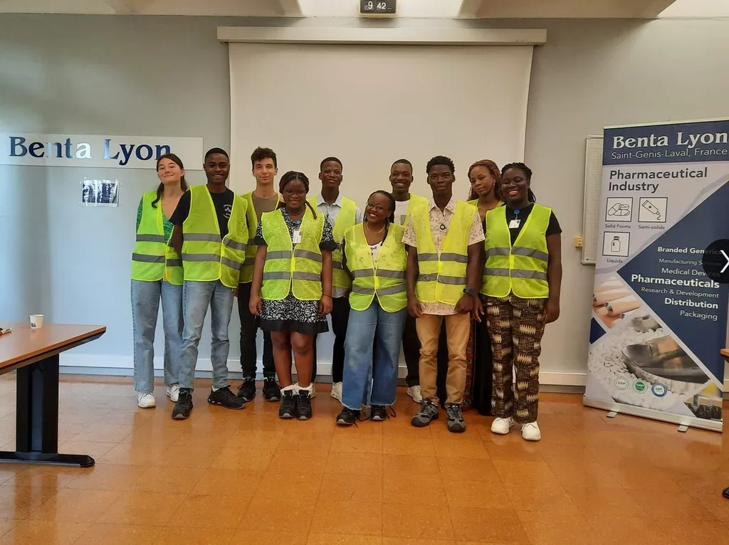 Benta Lyon accueille les étudiants béninois en pharmacie de Cotonou
