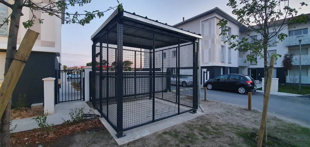 réalisation d'un local vélo à mérignac 