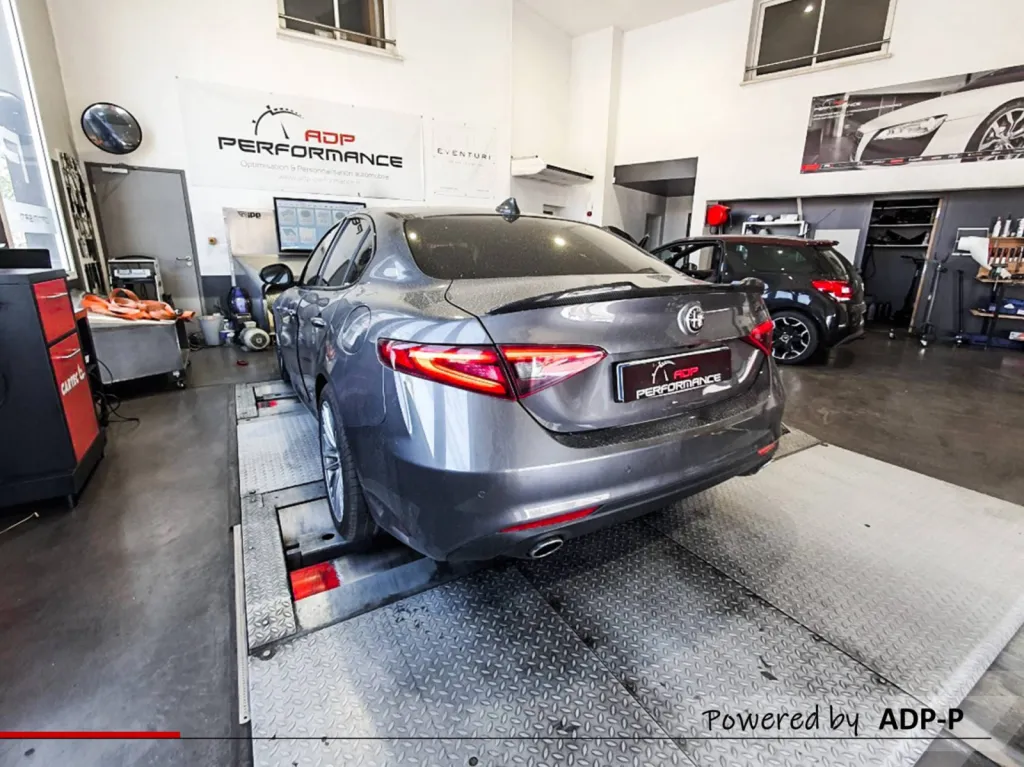 Préparation moteur Stage 1 Alfa Roméo Giulia 2.2 JTDM 180cv - Reprogrammation moteur - ADP Performance Cavaillon - PACA