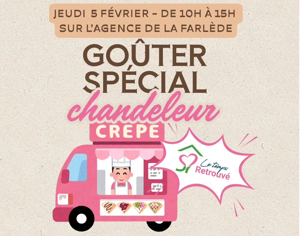 La Chandeleur à l'agence de la Farlède : un après-midi gourmand à venir avec Le Temps Retrouvé