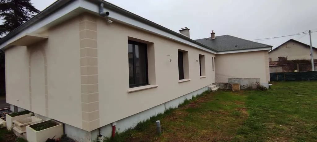 Travaux d'ITE sur une maison à La Madeleine de Nonancourt
