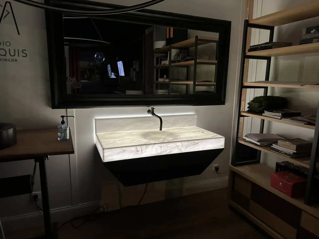 Meuble vasque sur mesure à Marcheprime