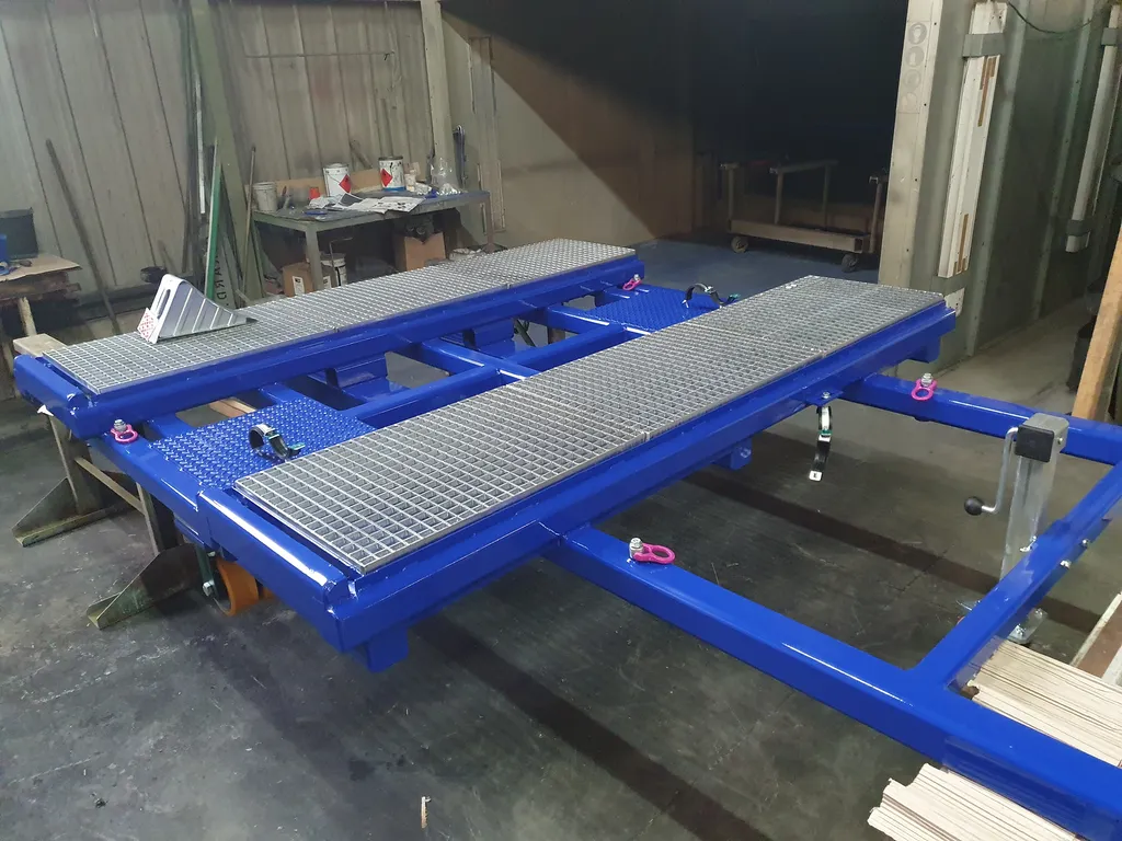 Expert en maintenance mécanique pour la fabrication de chariot compresseur industriel sur mesure pour Nuvia