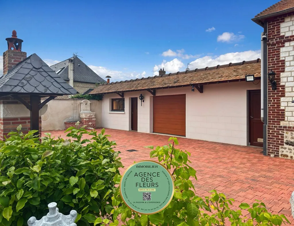 A saisir maison de caractère de 140 m² édifiée sur 763 m² de terrain sur la commune de ST PIERRE LES ELBEUF 76320