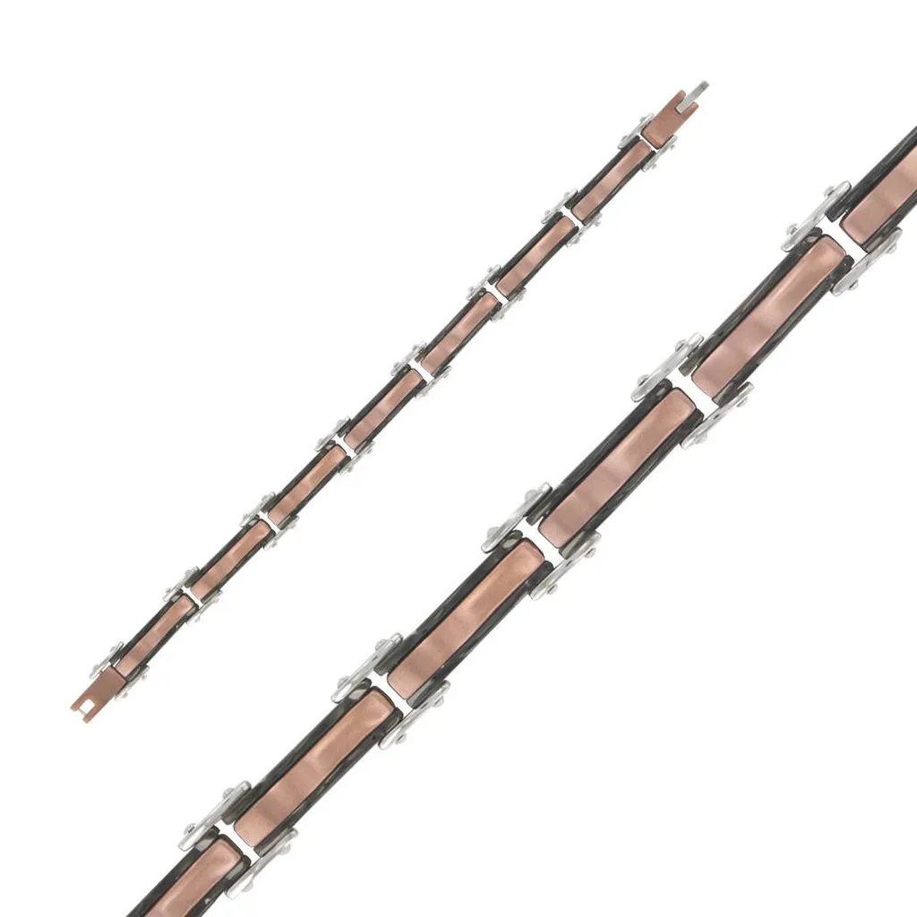 Bijoux homme acier tendance Or Ligne Gujan Mestras Bassin d'Arcachon