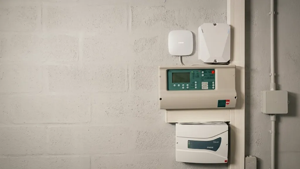 Configuration centrale incendie adressable