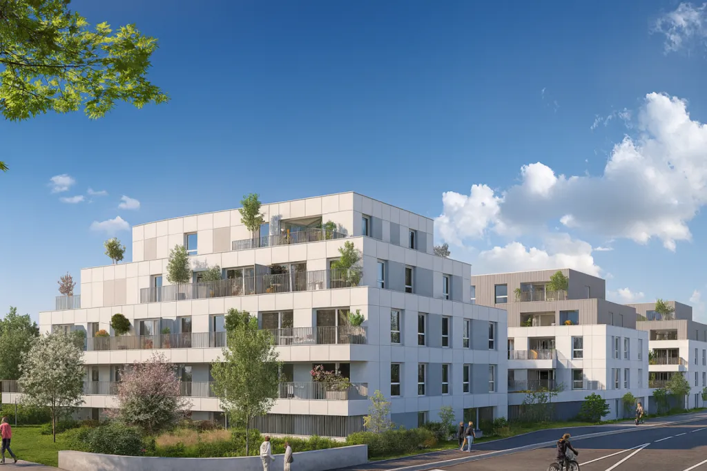 La nouvelle résidence à Bischeim 