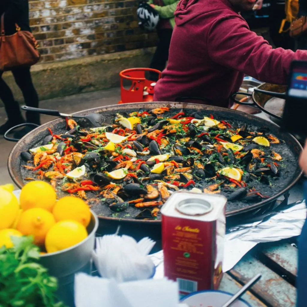 Réchaud et poêle à paella