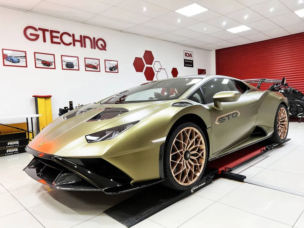 LAMBORGHINI HURACAN STO - PROTECTION INTEGRALE XPEL STEALTH - BRUXELLES