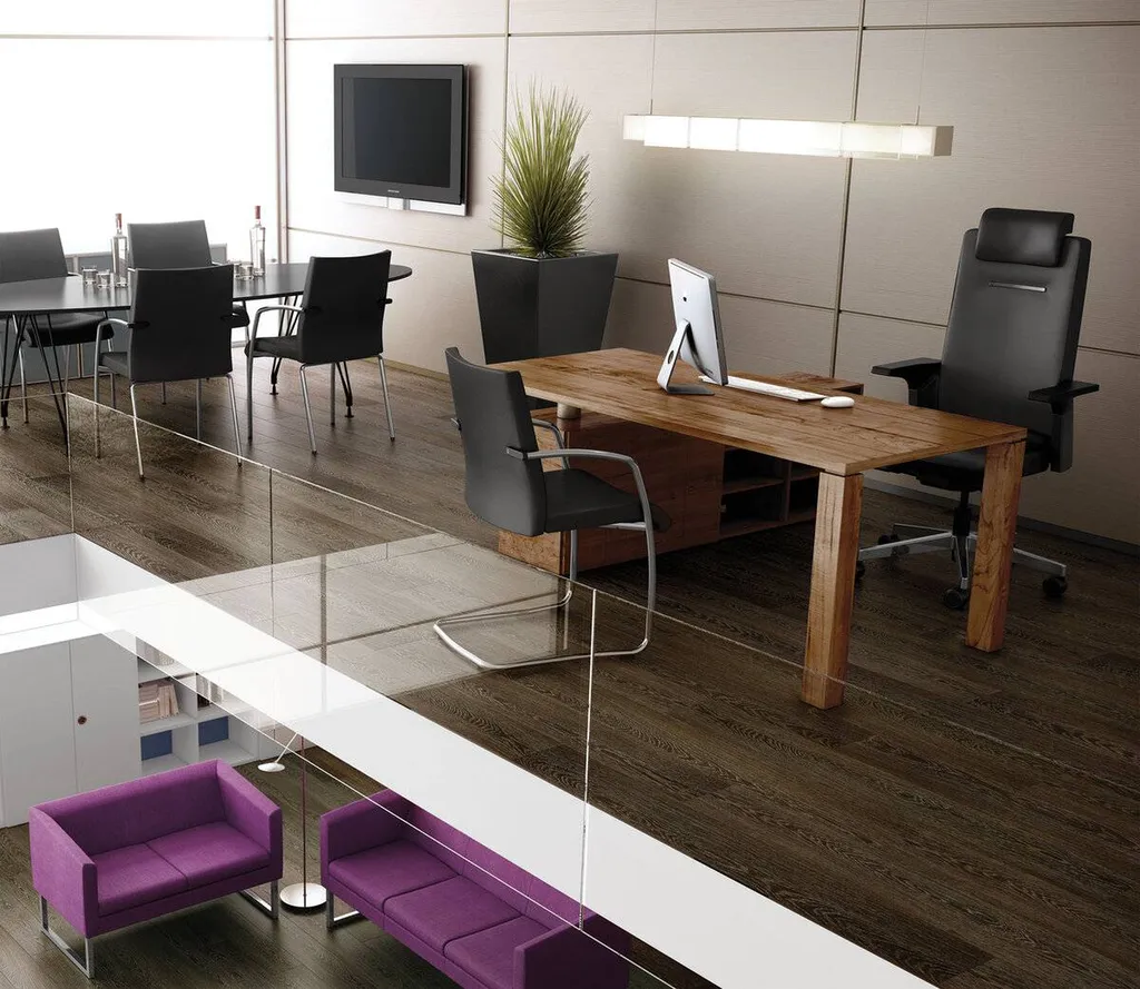 Bureau et réunion avec fauteuil Sokoa Zoom à Lyon