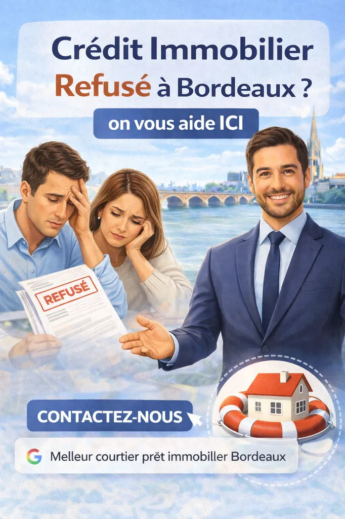 Crédit Immobilier Refusé à Bordeaux ? Trouvez une Solution Rapide en urgence avec Votre Courtier Expert CAP Financimmo