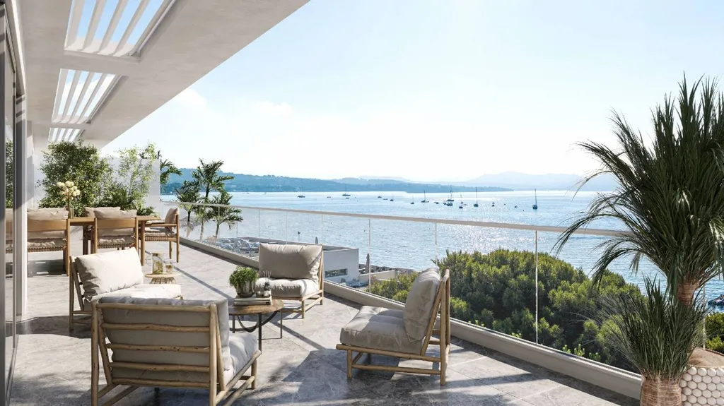 Vente appartement T3 La Ciotat  en 3ème étage avec ascenseur et terrasse vue mer