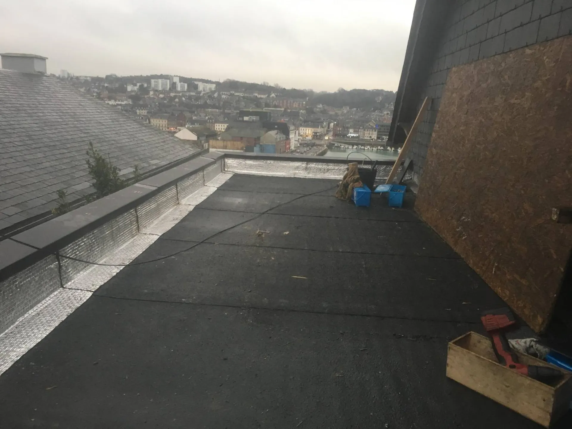 Étanchéité d’une toiture-terrasse en Seine-Maritime