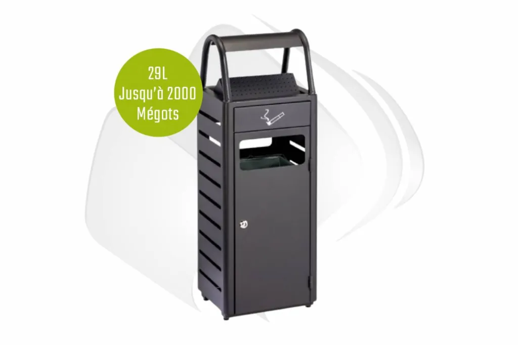 Cendrier poubelle Ginevra 29L