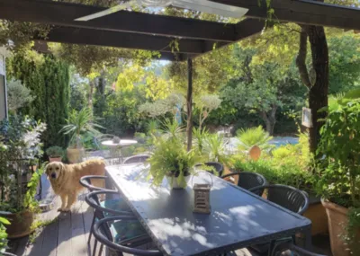 Havre de Paix à Cotignac : Villa d'Architecte avec Jardin Arboré, Piscine et Vues Panoramiques, Élu Plus Beau Village de France