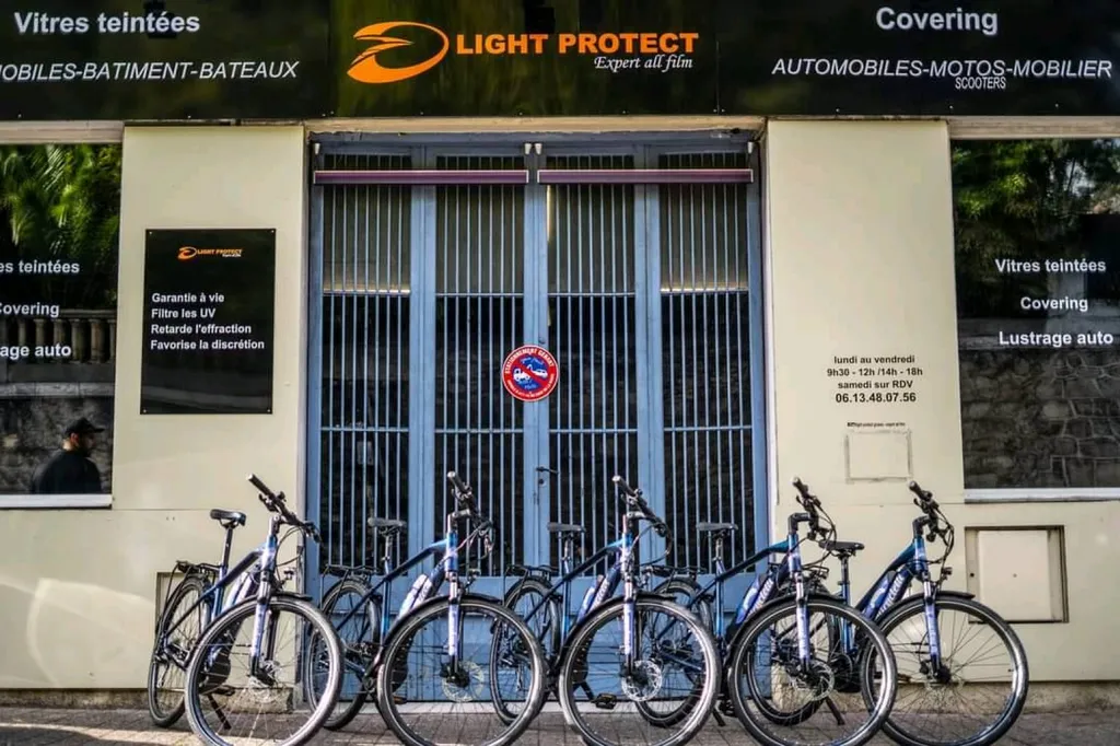 Flocage bicyclette pour la ville de Grasse 06 événement