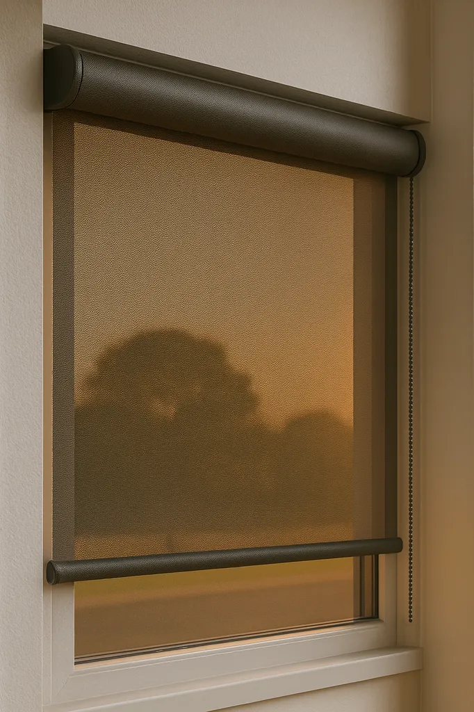 Store enrouleur solaire (anti chaleur)