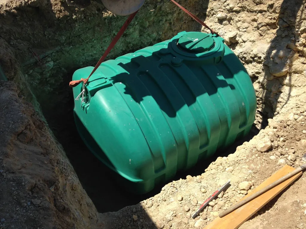 cuve de 5000l installé sur Aurons