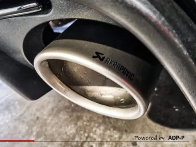 Montage échappement Slip-on Akrapovic Fiat 595  Abarth 1.4 Turbo | ADP PERFORMANCE Le Pontet 84230 Vaucluse