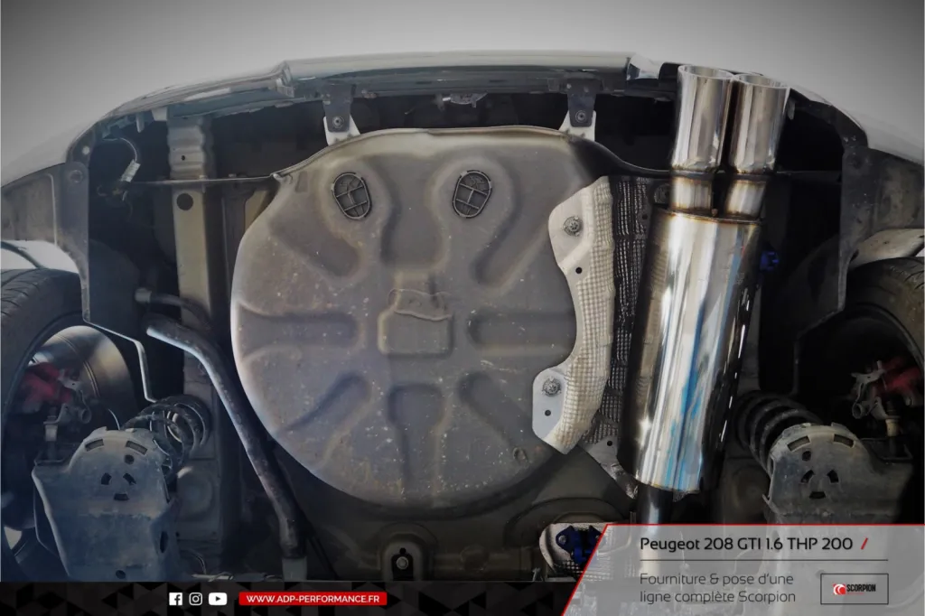 Reprogrammation moteur Le Pontet - Peugeot 208 GTI 1.6 THP 200cv - ADP Performance