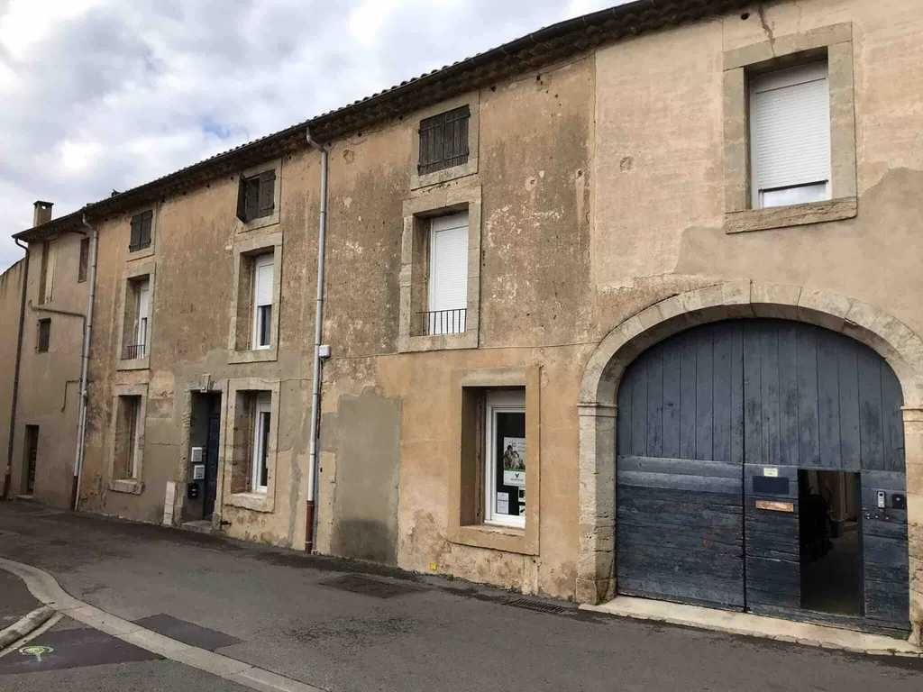 Rénovation de la façade principale d’une maison de village à Boujan-sur-Libron