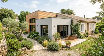 extensions ossature bois Pérols Montpellier