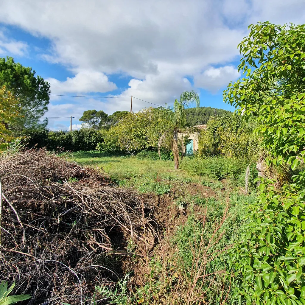 Terrain à bâtir sur Solliès-pont