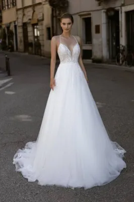 robe de mariée trapèze à Aubagne
