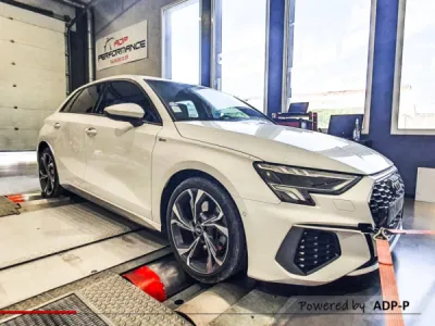 Reprogrammation moteur Stage 1 Audi A3 8Y 35 TFSI 150cv - Optimisation performance / Spécialiste Audi Bouches du Rhône