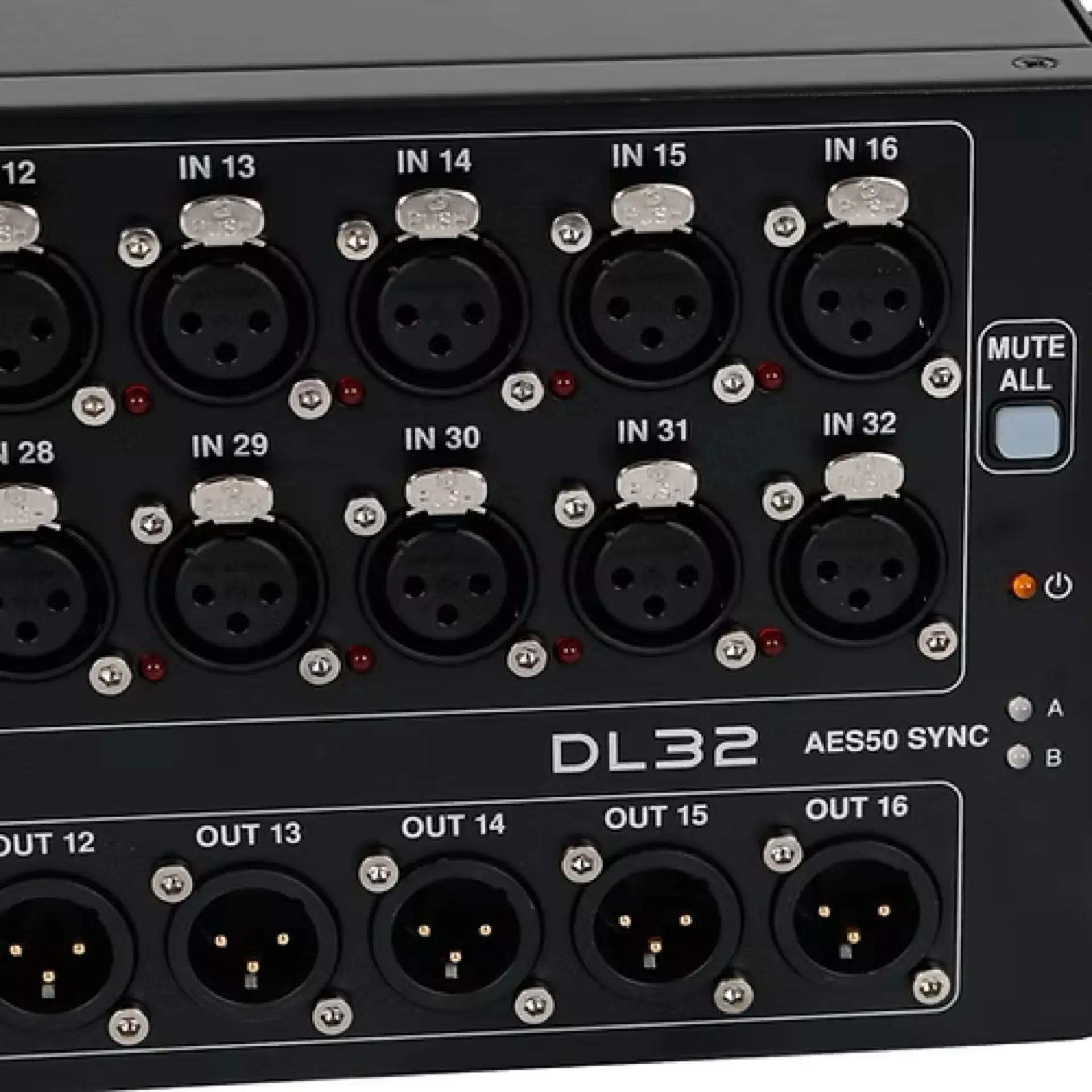 Midas DL32 boîtier de scène Digital + TOURET RJ45 50M