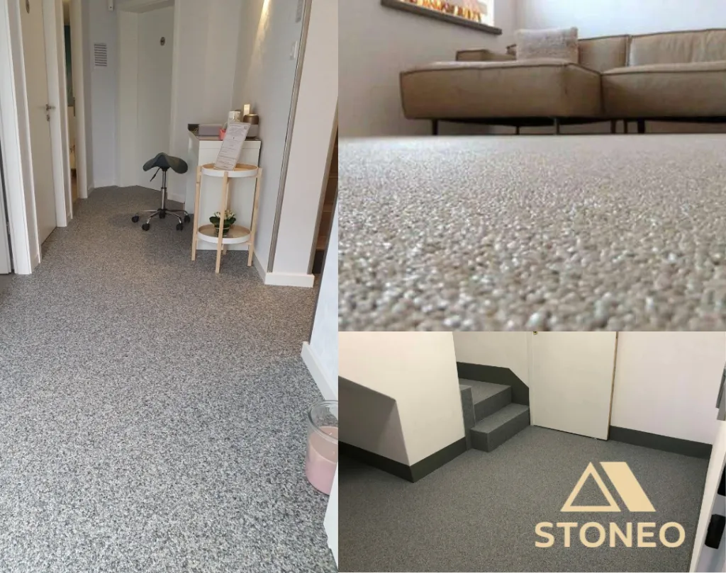 Carrelage, Travertin, béton ciré, parquet ou moquette de pierre ? Faites le choix d'un revêtement tendance à Saint-Donat sur l'Herbasse et partout dans le 26, 07 et 38 avec STONEO spécialise résine, marbre et solutions mirérales intérieur et extérieur