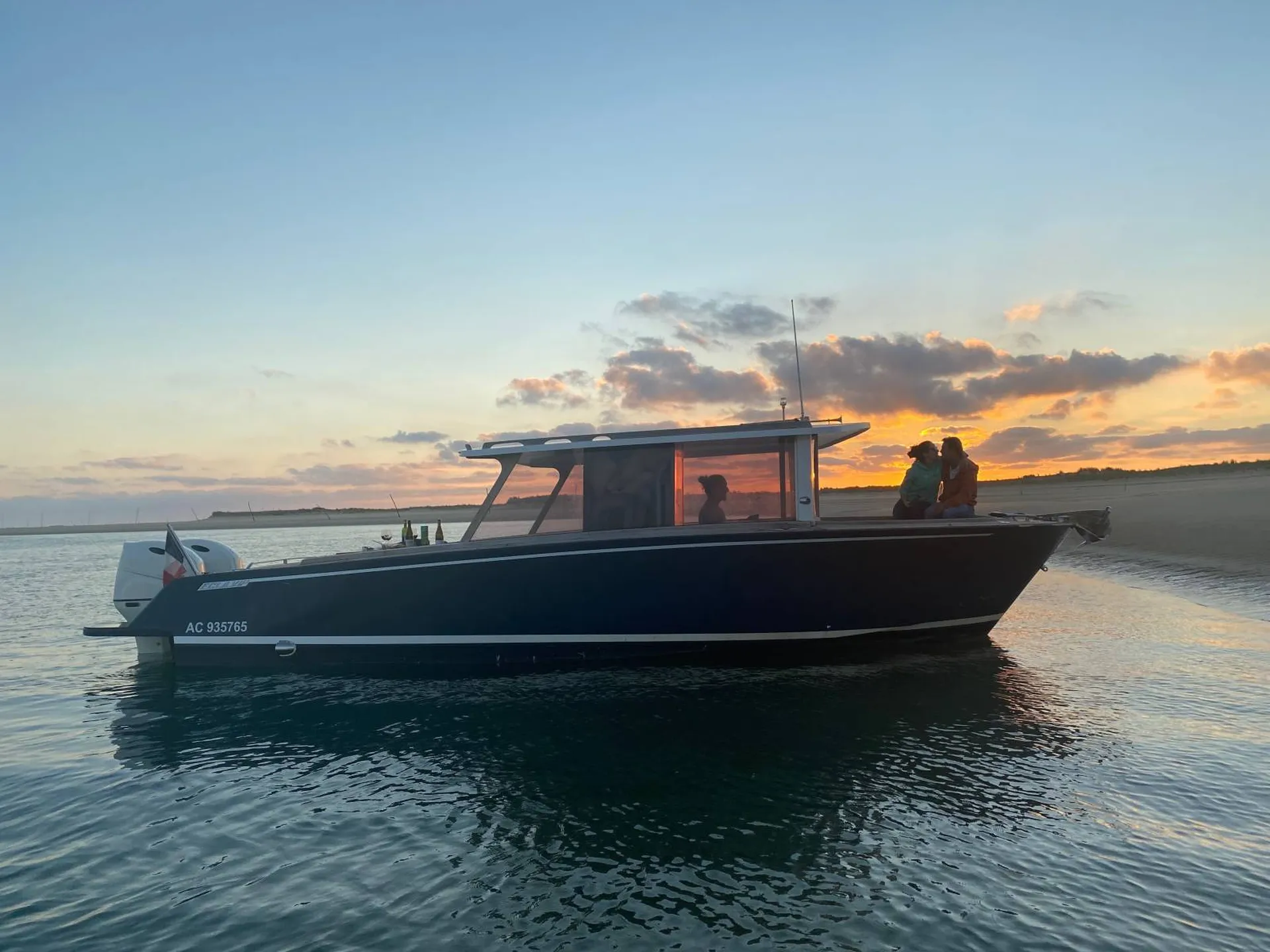 Vedette ECLA avec Bat'express - Arcachon et Cap Ferret