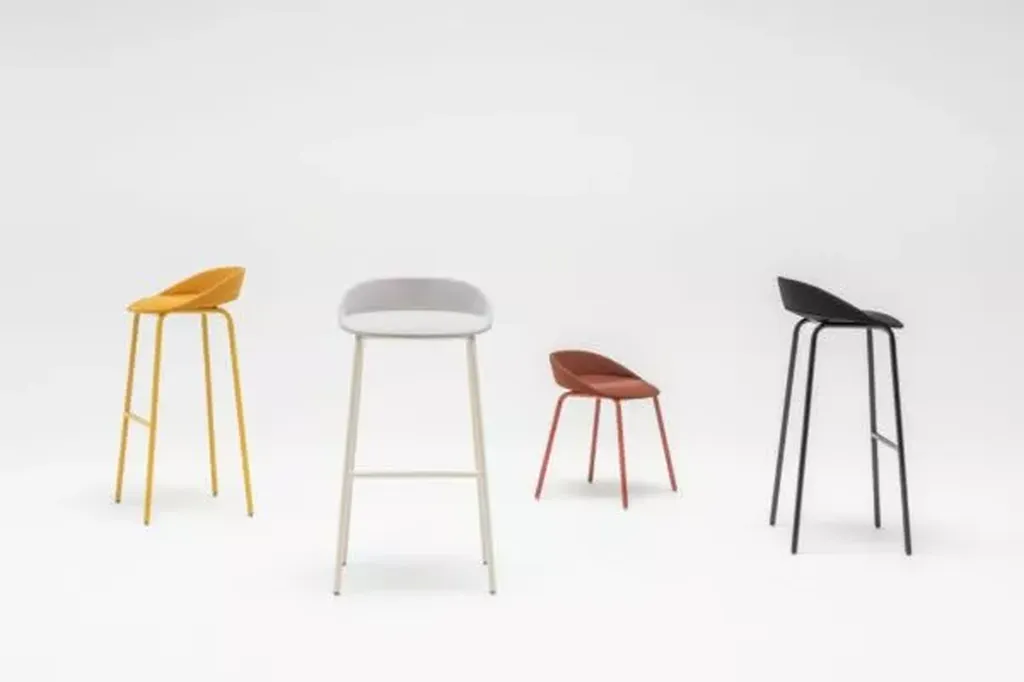 Tabouret Haut TIM : Confort, Design Polyvalent & Qualité :  Mobilier Bureau en région PACA Toulon, Marseille