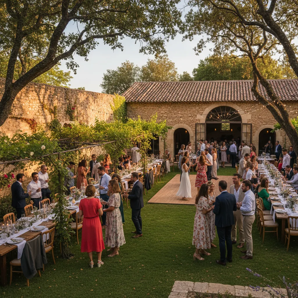 salle réception mariage Cadenet Provence