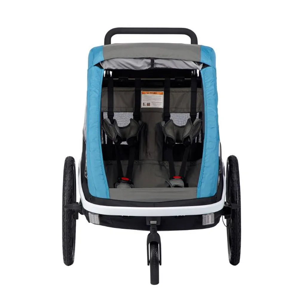 Location de remorque adapté aux bébés et aux enfants pour visiter Lyon en famille