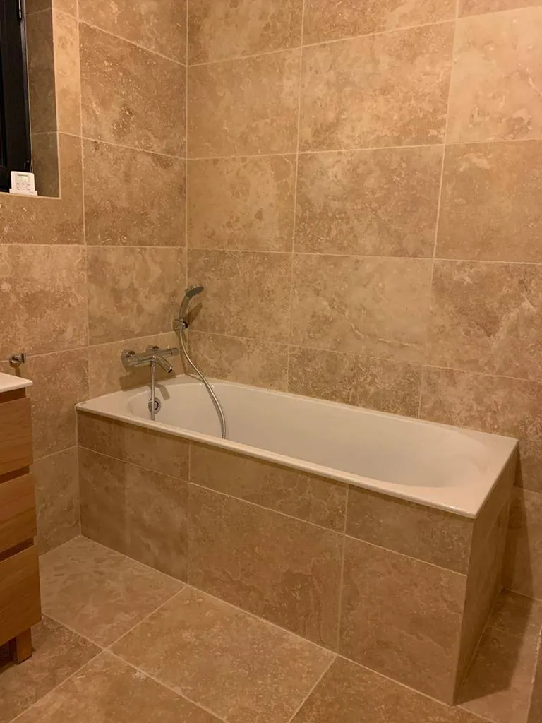 SDB TRAVERTIN BEIGE 1er choix CLASSIC 