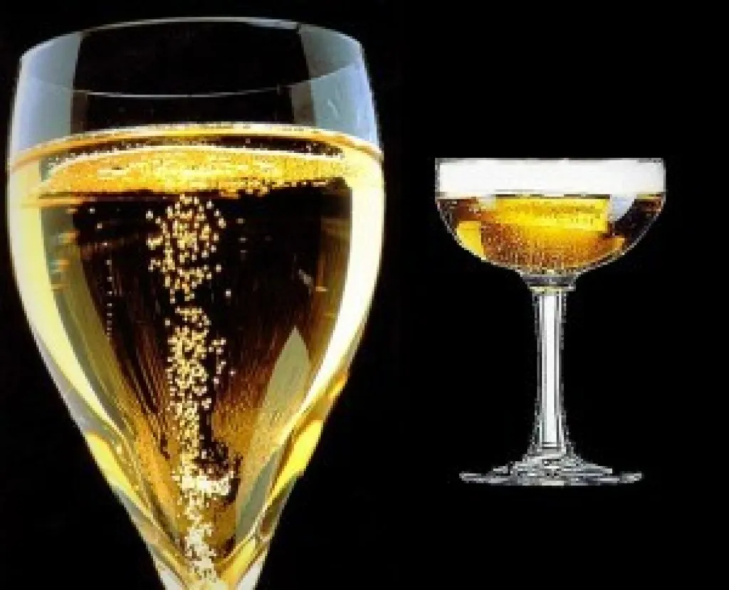 L' or se trouve aussi dans le champagne