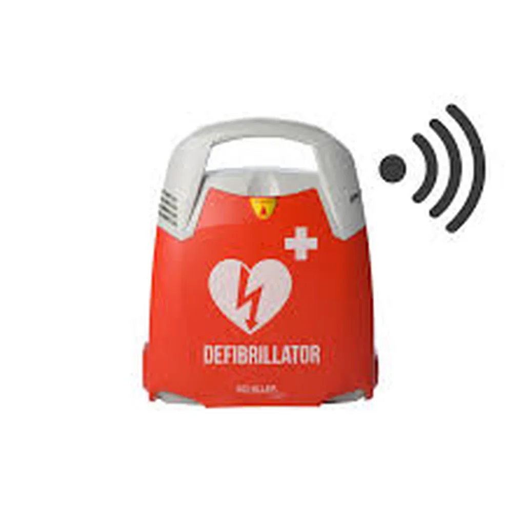 FRED PA1 Online connecté et en fonctionnement dans un environnement professionnel à Tarbes