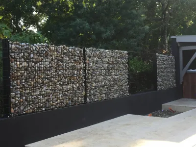 RÉALISATION DE CLÔTURES EN GABION