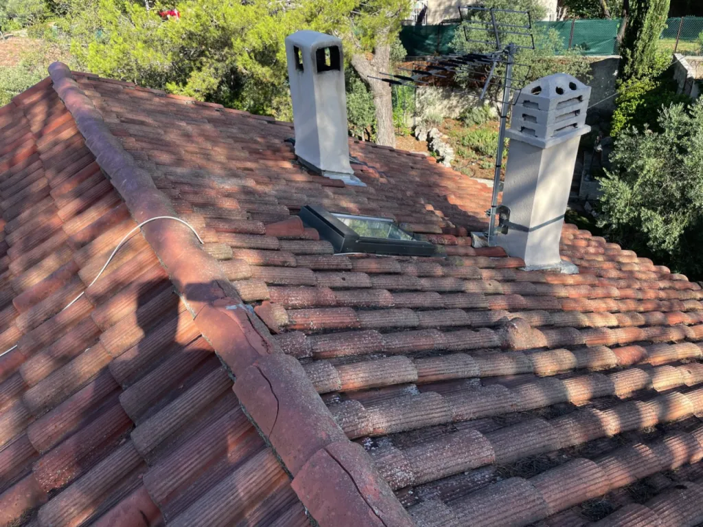 Réparation d’une toiture de Maison sur Martigues 13500