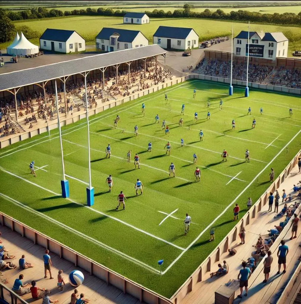 specialist in the design and construction of rugby pitches