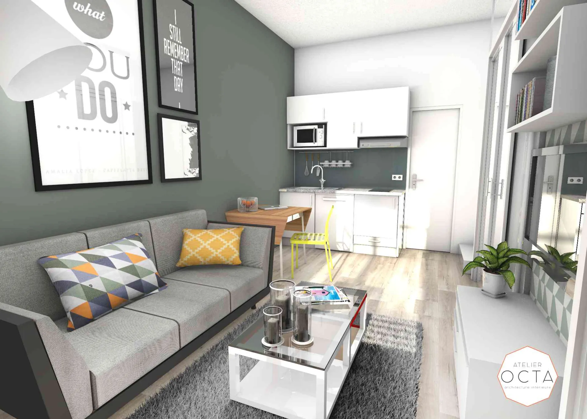 appartement T2 à villeurbanne 69100